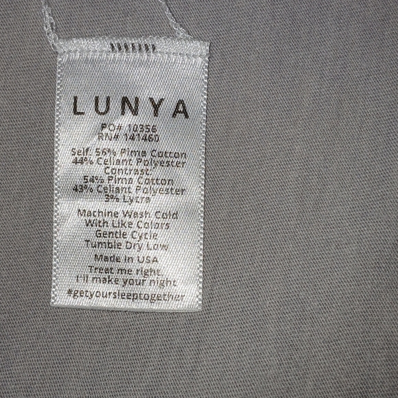 Lunya Restore Pima Cotton Maxi Dress. Size M - Picture 8 of 9